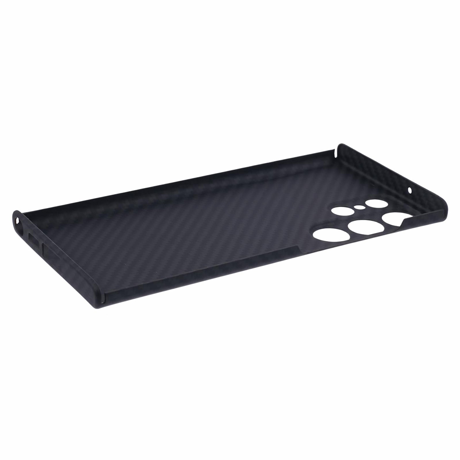 Aramid Fiber Case for Samsung Galaxy S24 Ultra Slim 1500D Carbon Fiber Texture Phone Cover, Black Aramid Fiber Case for Samsung Galaxy S24 Ultra Slim 1500D Carbon Fiber Texture Phone Cover, Black